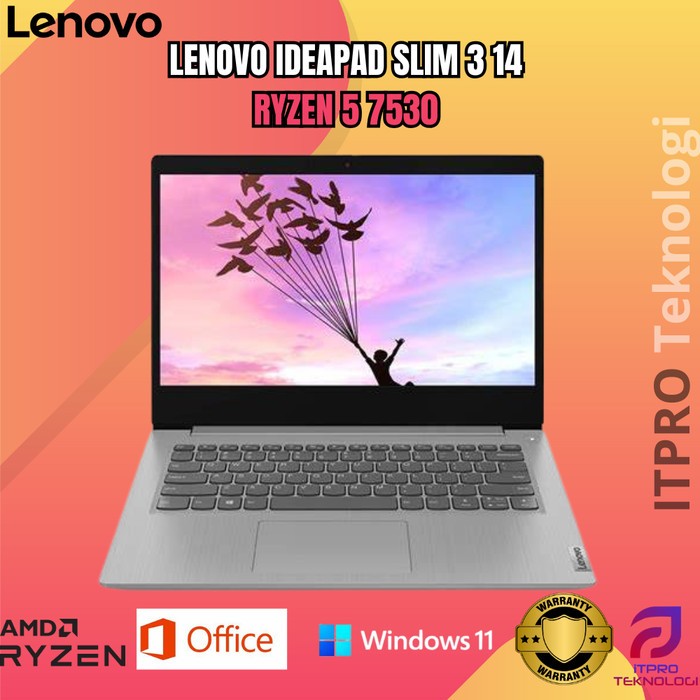 LENOVO IDEAPAD SLIM 3 14 RYZEN 5 7530 8GB 512GB