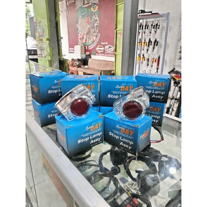 LAMPU STOP MONKEY CB BELAKANG STOPLAMP CB MONKEY LAMPU STOP SPORT DAY LAMPU BELAKANG MONKEY INPORT