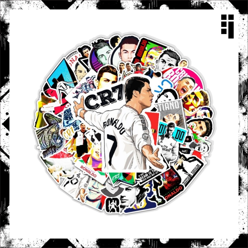 

Stiker Cutting CRISTIANO RONALDO Vinyl - CR7
