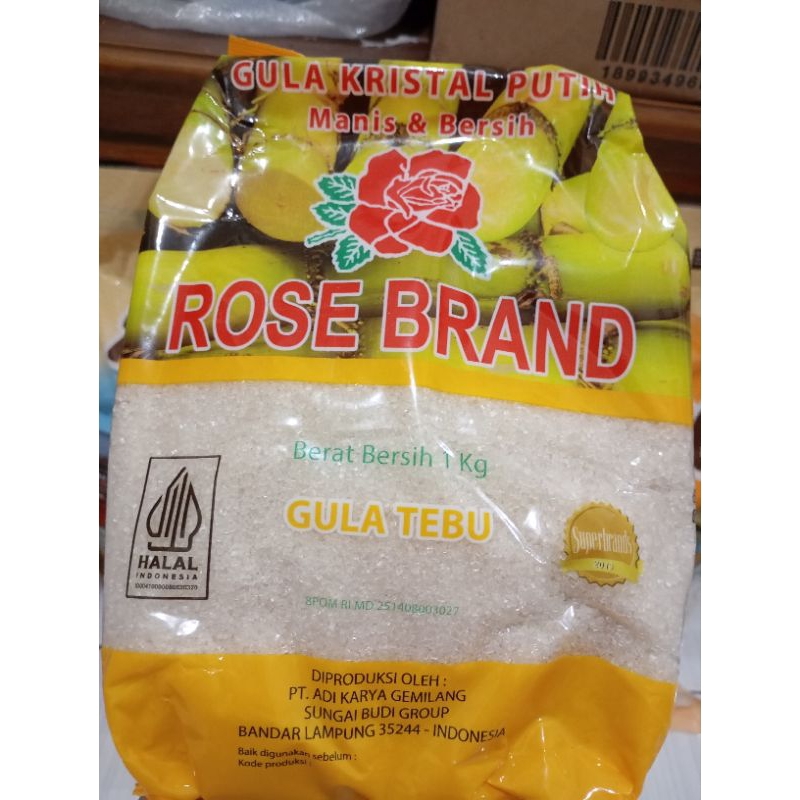 

Gula Pasir Rose Brand 1 kg