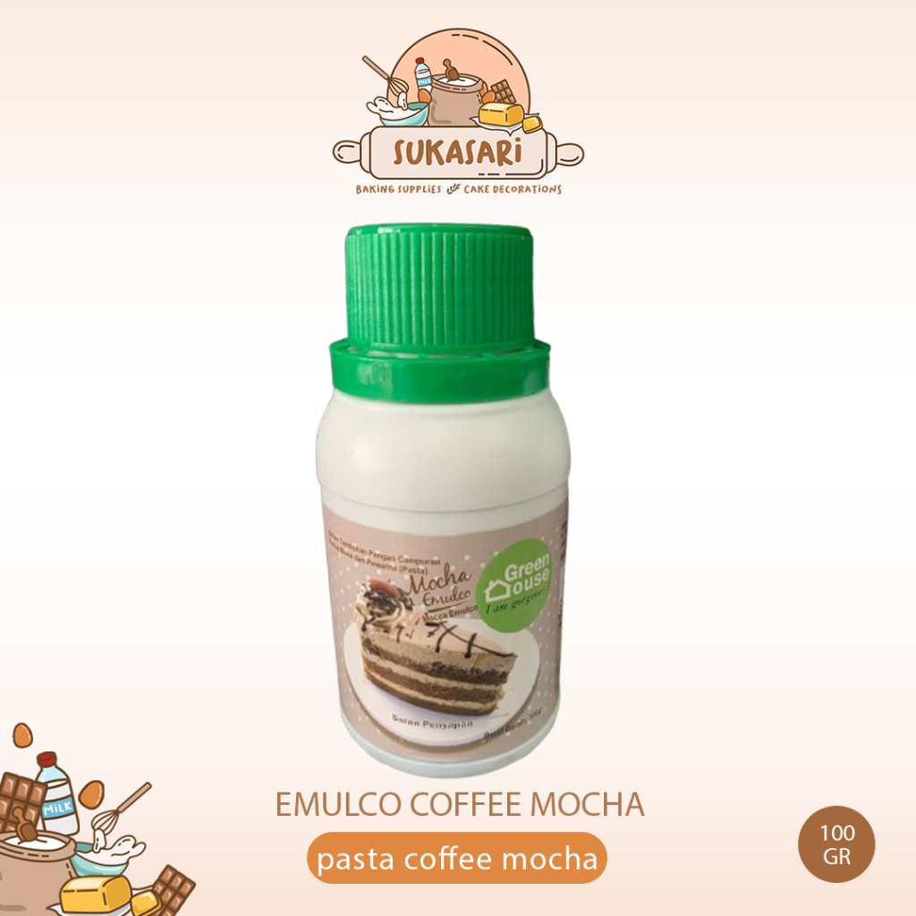 

Emulco Pasta coffee mocha 100gr green house malaysia