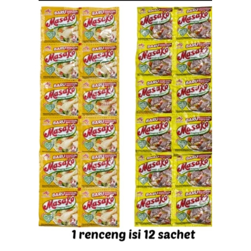 

MASAKO renceng isi 12 sachet