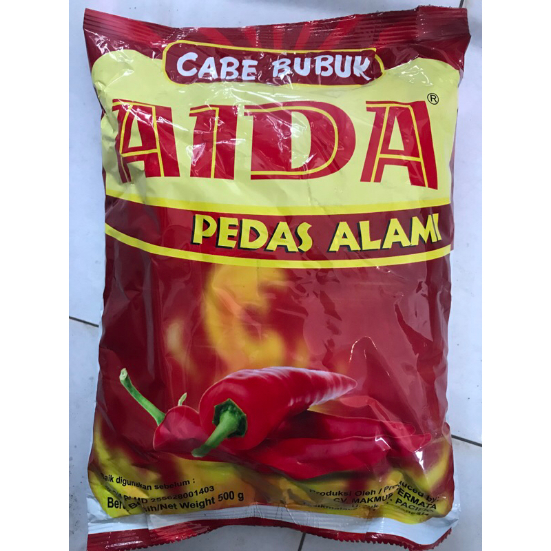 

CABE BUBUK AIDA PEDAS ALAMI 500g