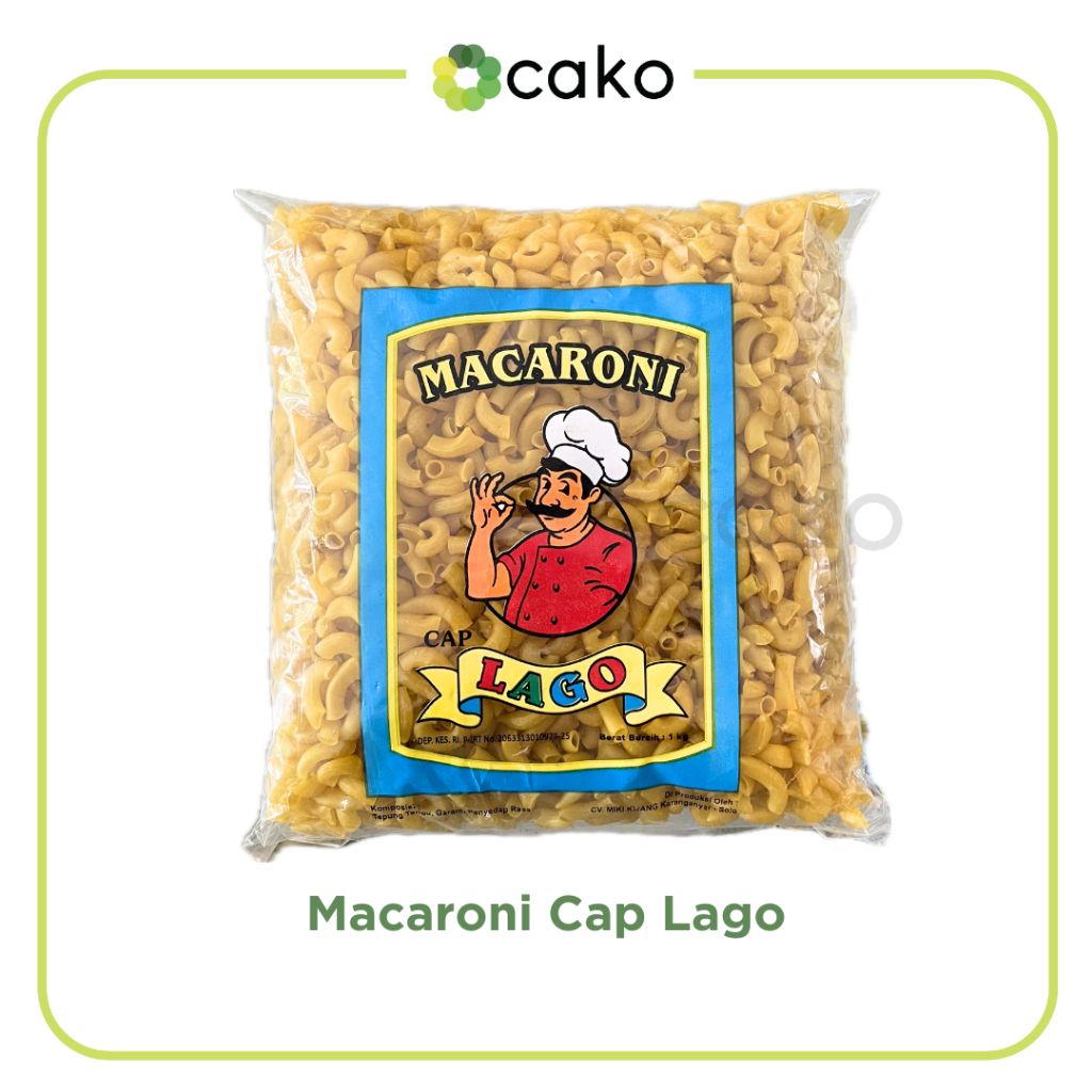 

Makaroni Bantat Cap Lago 1kg / Makaroni Goreng Bantat
