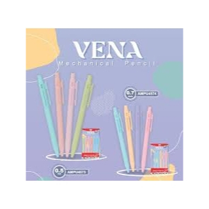 

Pensil Mekanik Pastel M&G #AMPU4574 Mechanical Pencil Vena Tip 0.7mm Plus Eraser