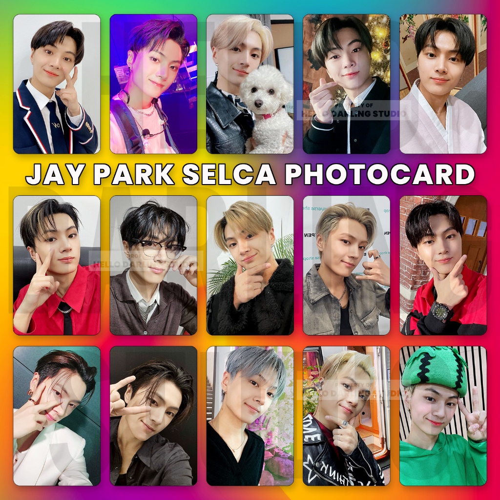 10 Pcs ENHYPEN Jay Park Selca Photocard set. Unofficial. Fan Made.