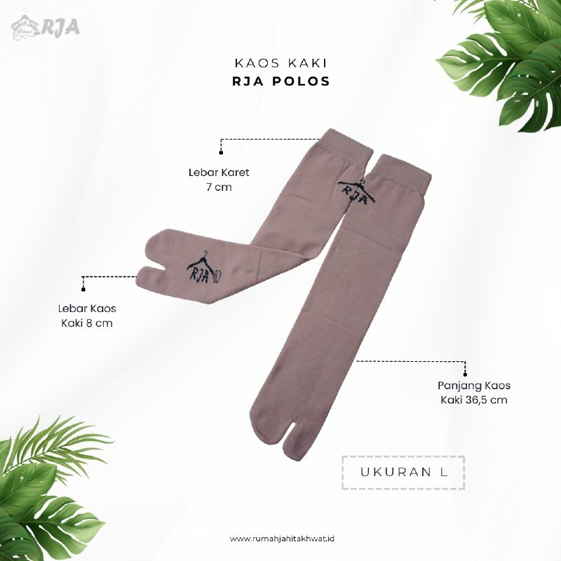 Kaos Kaki Jempol Polos Matt Nylon Spandek