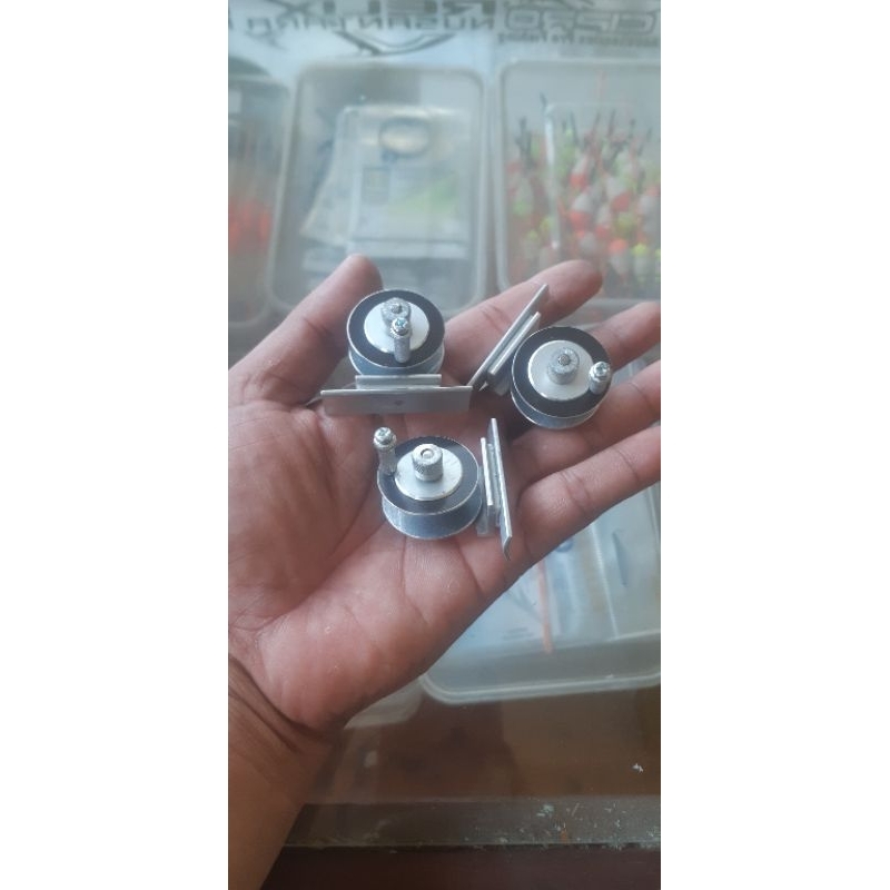 reel tokos mini besi almunium