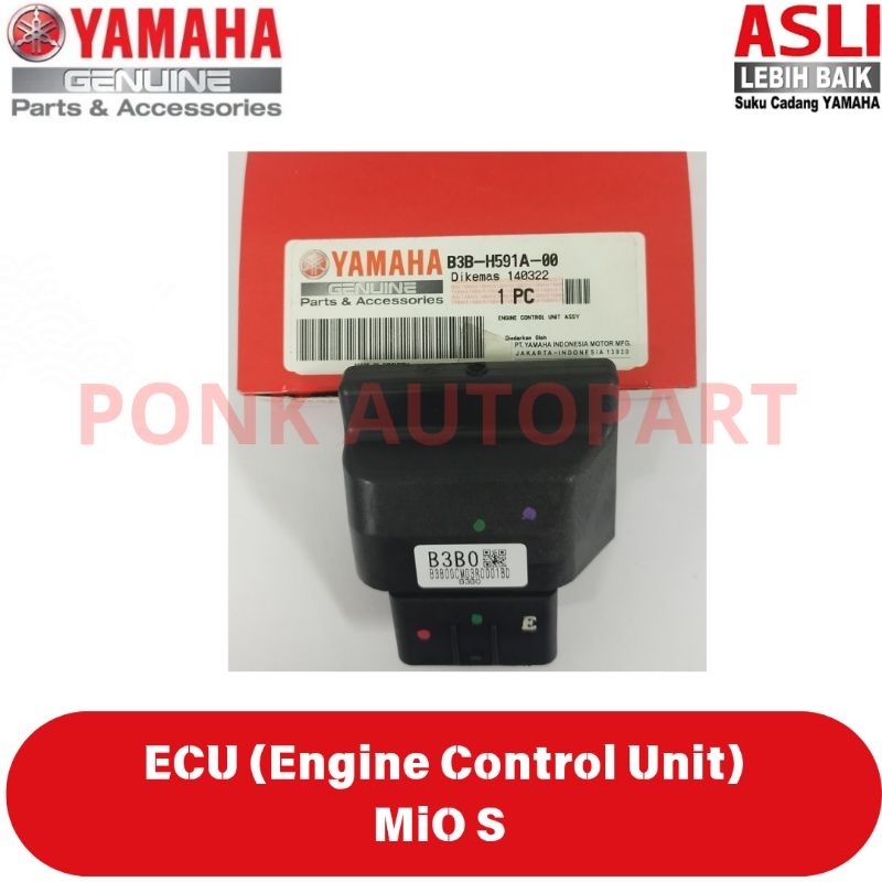 ECU ( Engine Control Unit ) MIO S 125 ORIGINAL YAMAHA B3B-H591A-00