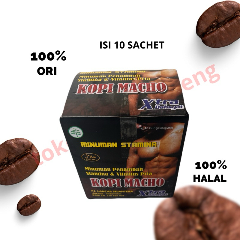 

Kopi Macho Kotak ASLI ISI 10
