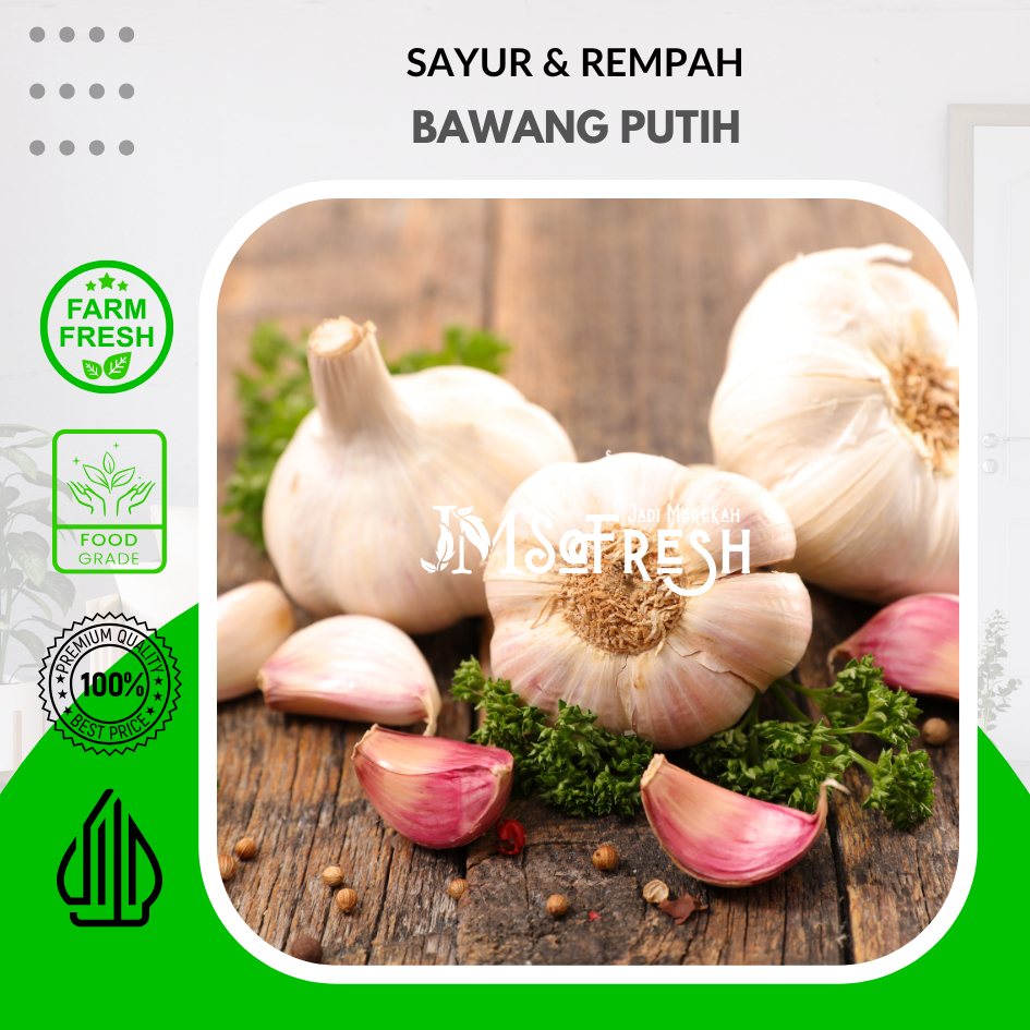 

[JM_SoFresh] Bawang Putih Cutting 1KG