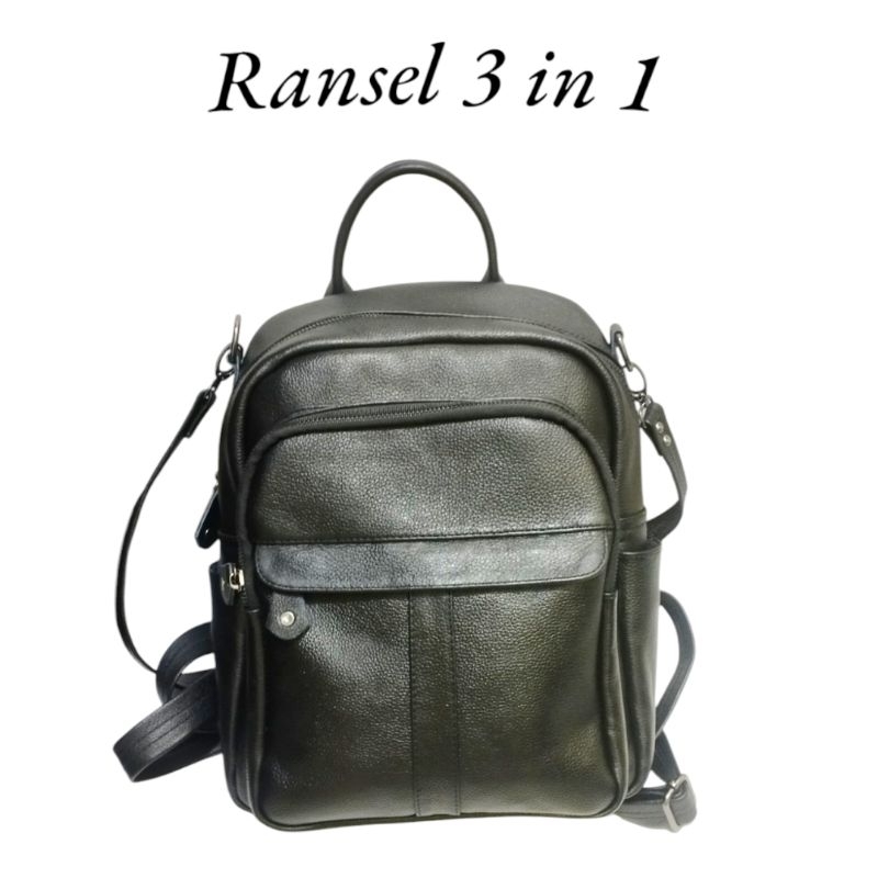 Ransel Asli Kulit ASLI ransel wanita ransel kulit asli tas ransel kulit premium tas wanita asli kuli