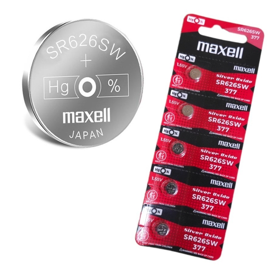 Baterai Jam Tangan Maxell SR626SW