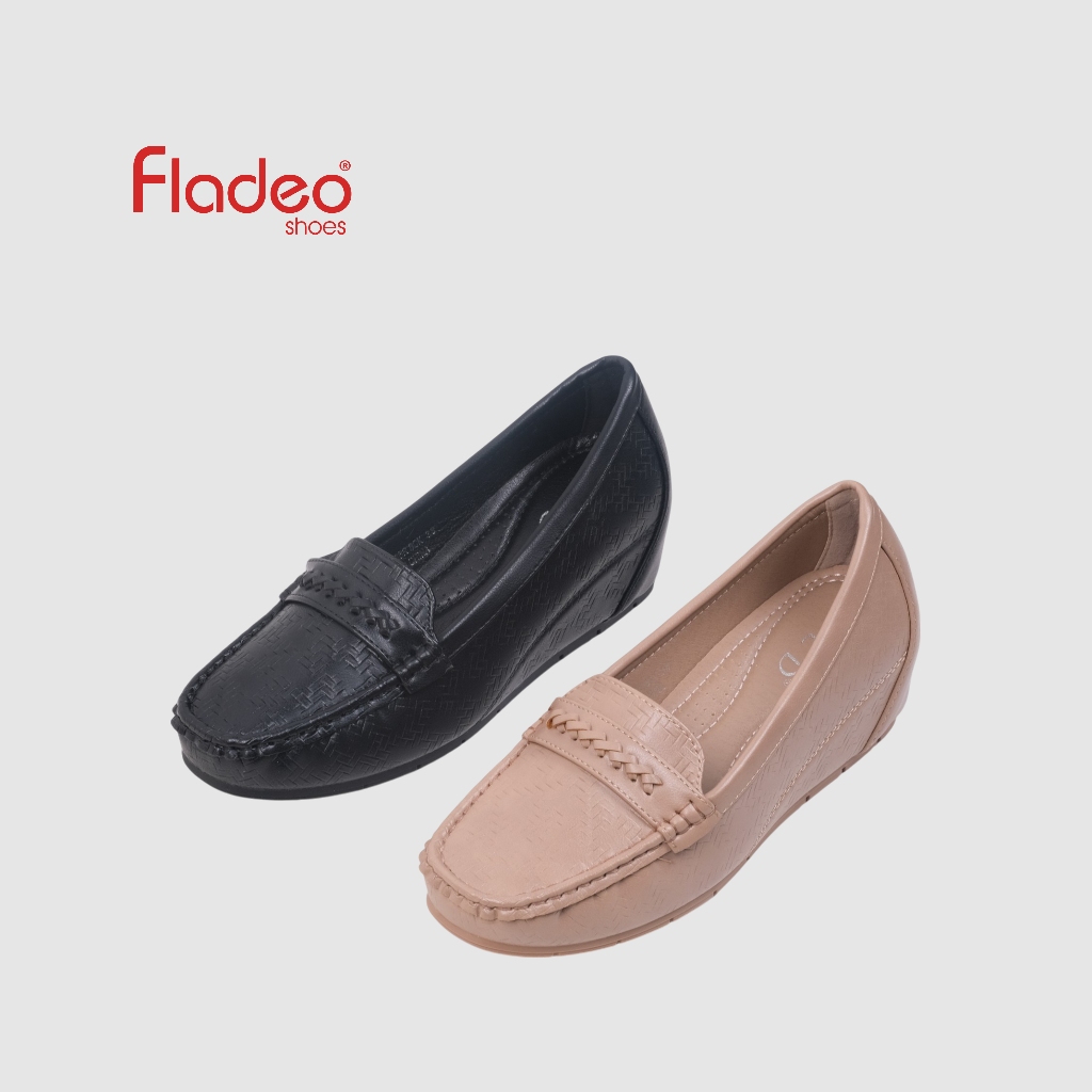 Fladeo L24/LSFM528-3BR/Slip On Moccasin Wanita [ Moccasin Shoes ]