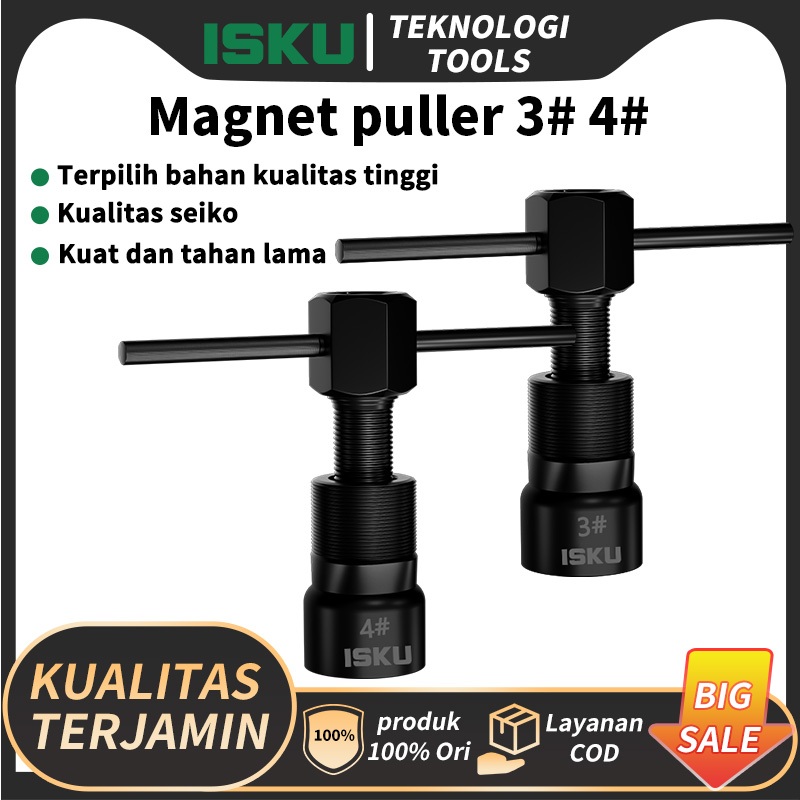 ISKU Treker Magnet #3 #4 Magnet Puller Motor Honda Yamaha Suzuki Kawasaki Tracker Magnet Motor Beat 