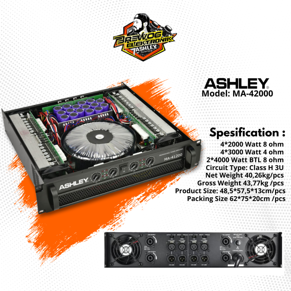 POWER CLASS H 3U MA-42000 ASHLEY