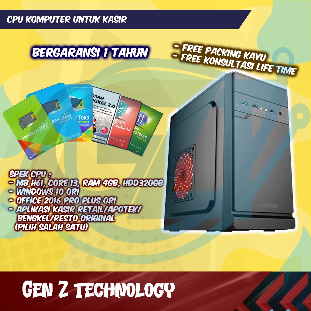 Mesin Kasir CPU Toko Murah