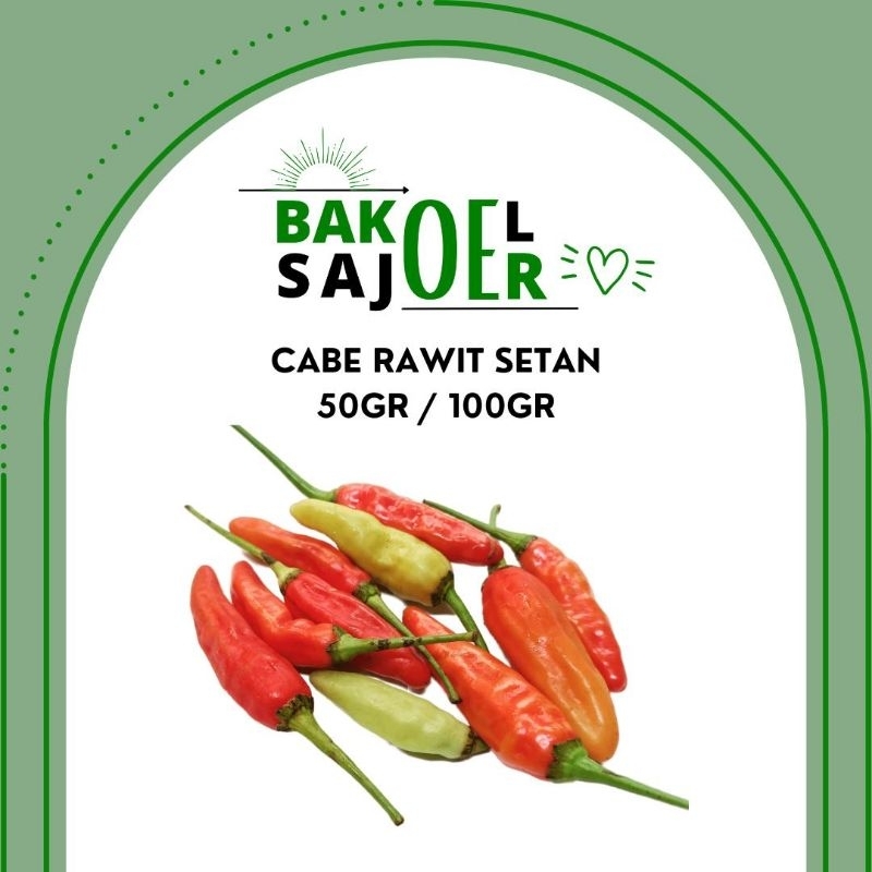 

Cabe Rawit Setan 50GR/100GR