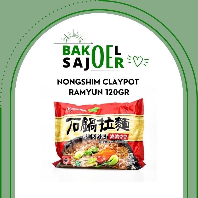 

Nongshim Claypot Ramyun 120GR