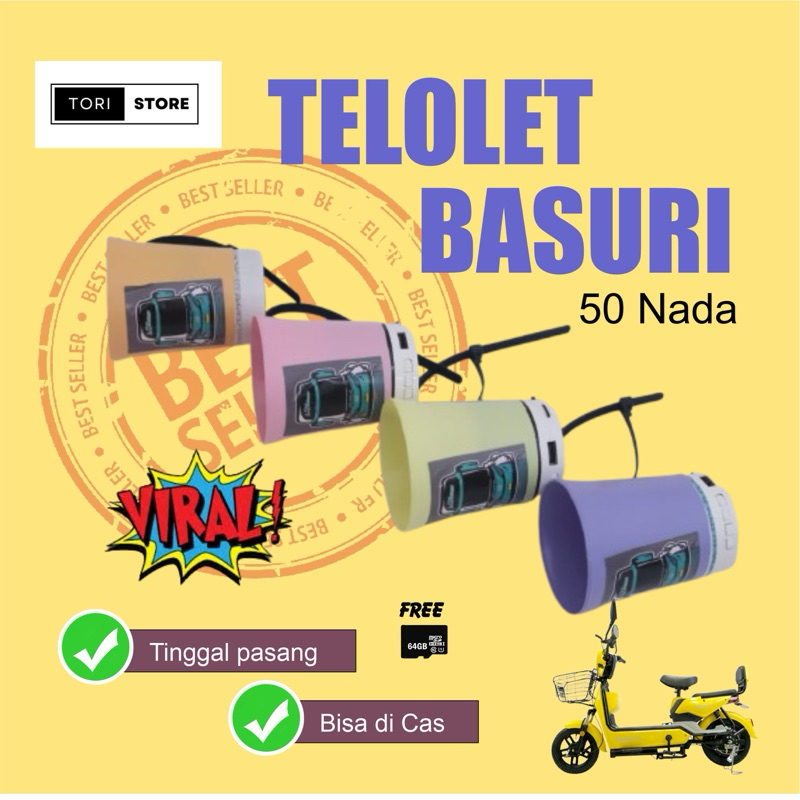 TELOLET BASURI SEPEDA 50 NADA VIRAL / TELOLET SEPEDA / TELOLET BASURI / KELAKSON TELOLET / TELOLET B