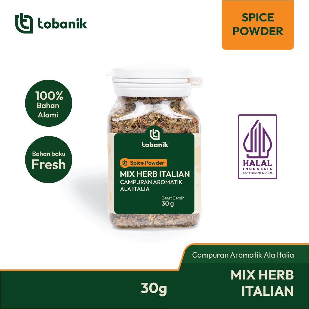 

Mix Herb Italian 30 gram / Rempah campur khas Italia