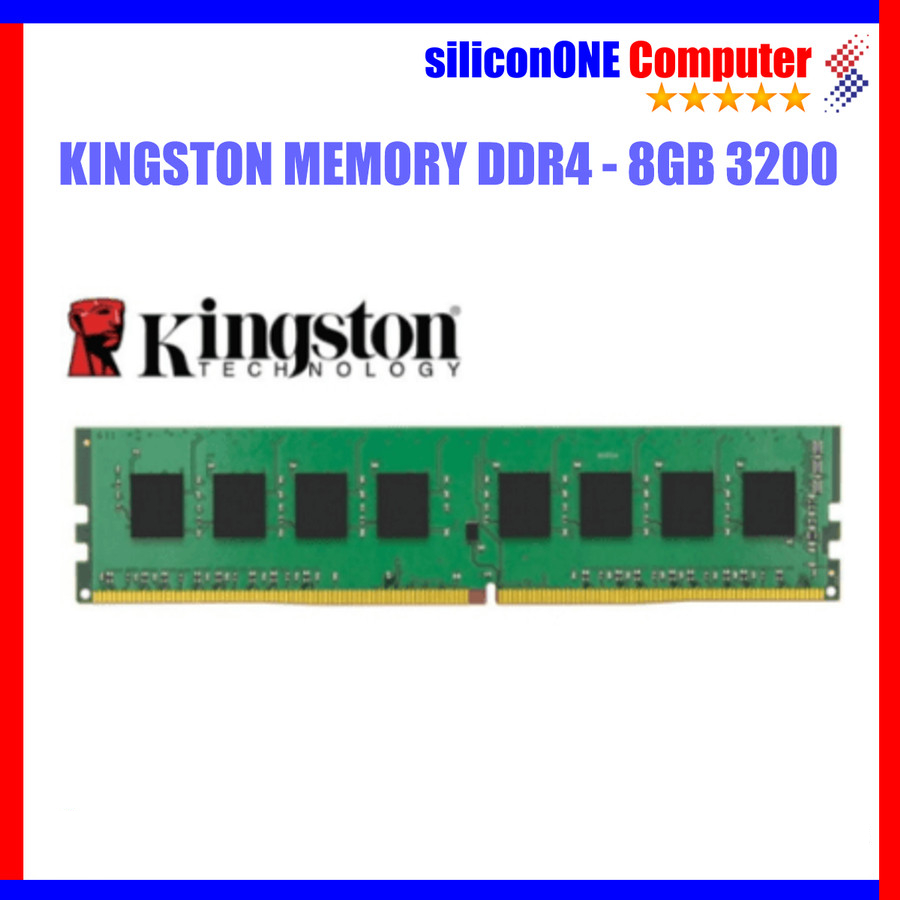 Kingston DDR4 - 8GB 3200Mhz 8G Memory Memori 3200