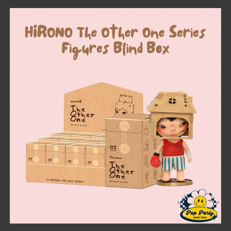 POP PARTY - POP MART HIRONO The Other One Series Figures Blind Box (FULLSET)