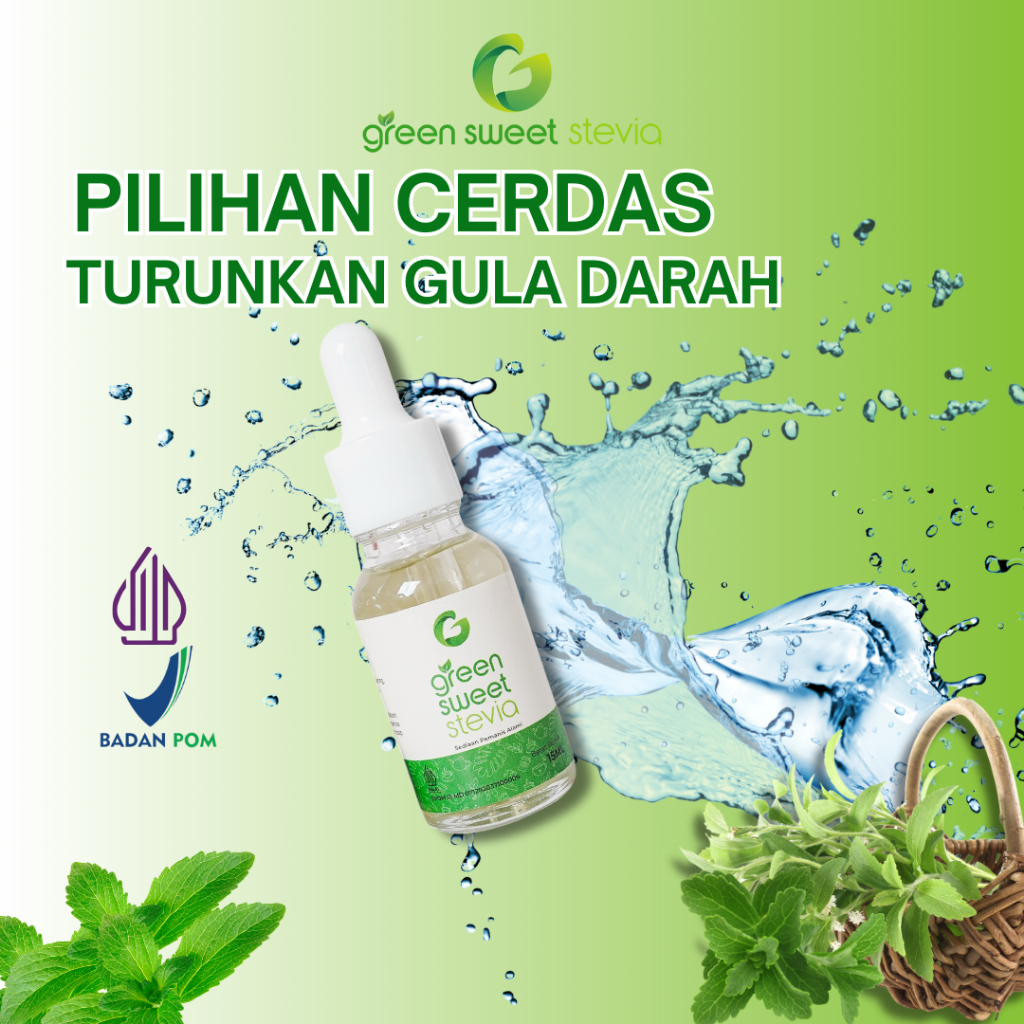 

Green Sweet Stevia Pengganti Gula 0 Kalori