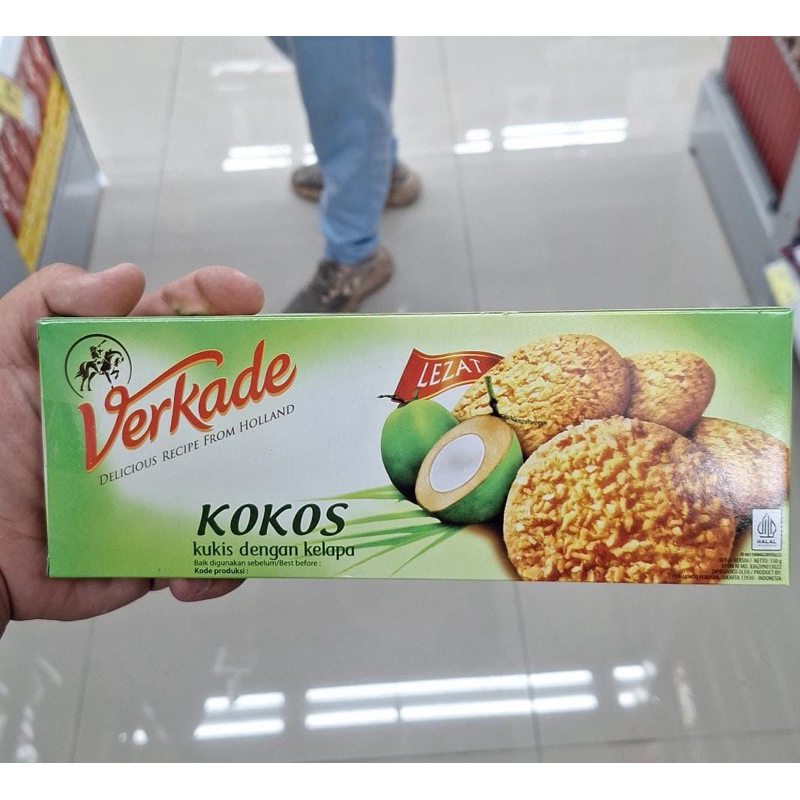 

Verkade KoKos 150gram kukis kelapa box