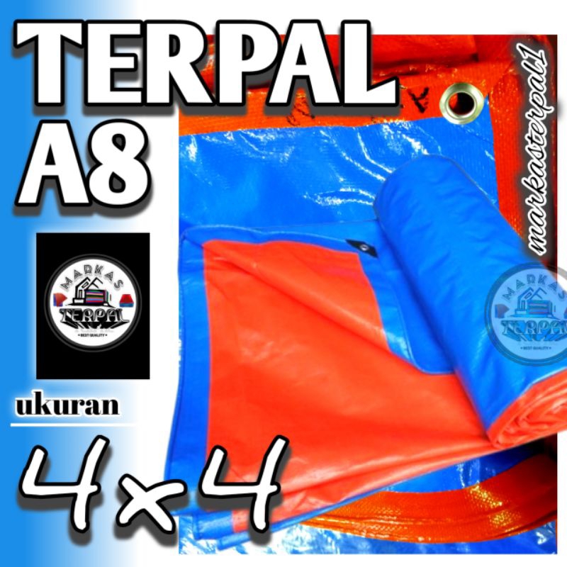 terpal A8 ukuran 4x4