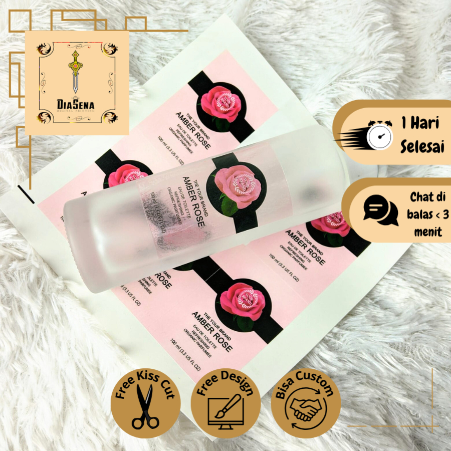 

Stiker Label Parfum Sticker Parfume Custom Label Wewangian