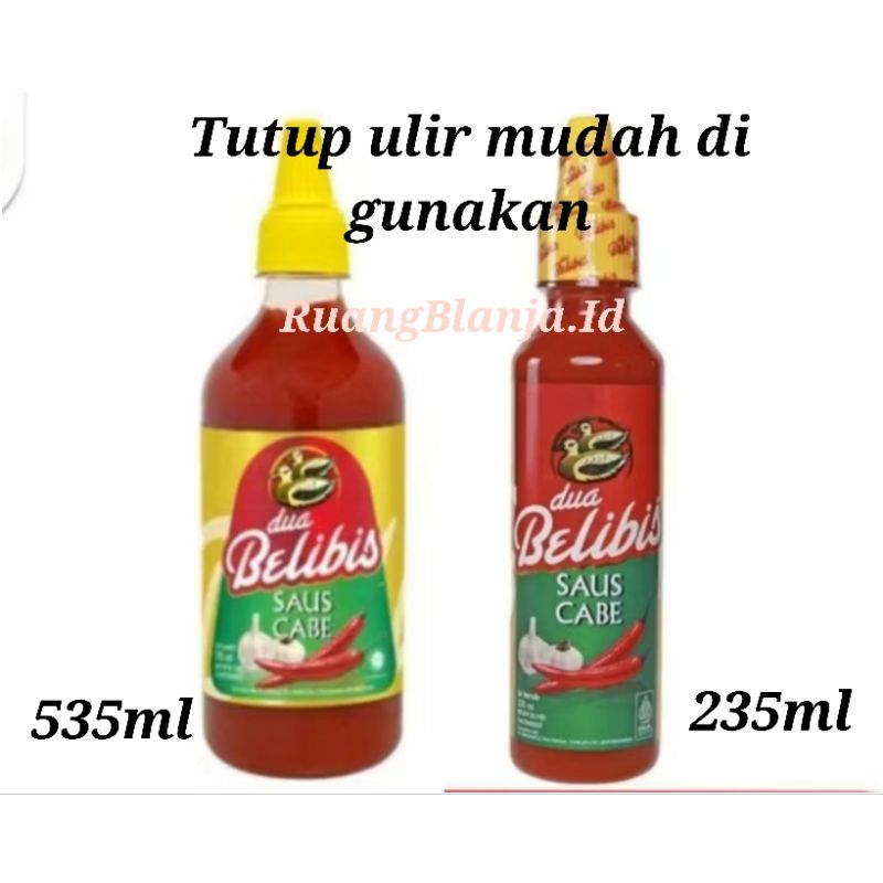 

SAUS CABE DUA BELIBIS 535ml / 235ml