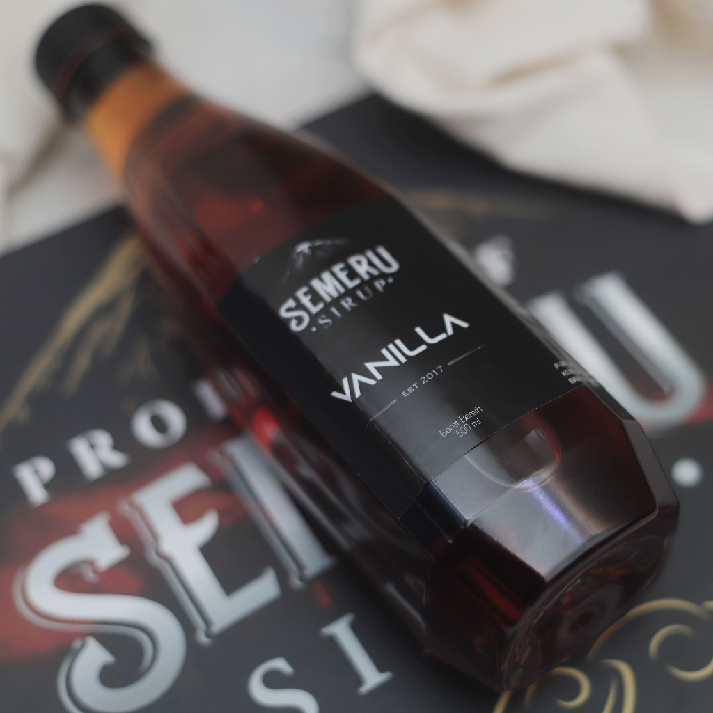 

Semeru Sirup - Syrup Vanilla 500ml - Sirup Minuman Rasa Vanilla