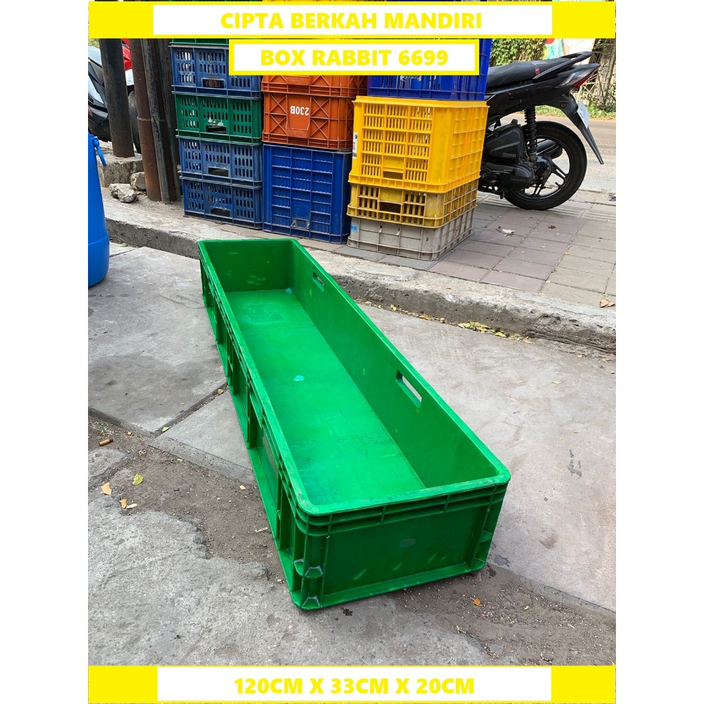 Box Plastik container Industri Box magot box reptile Box rabbit 6699
