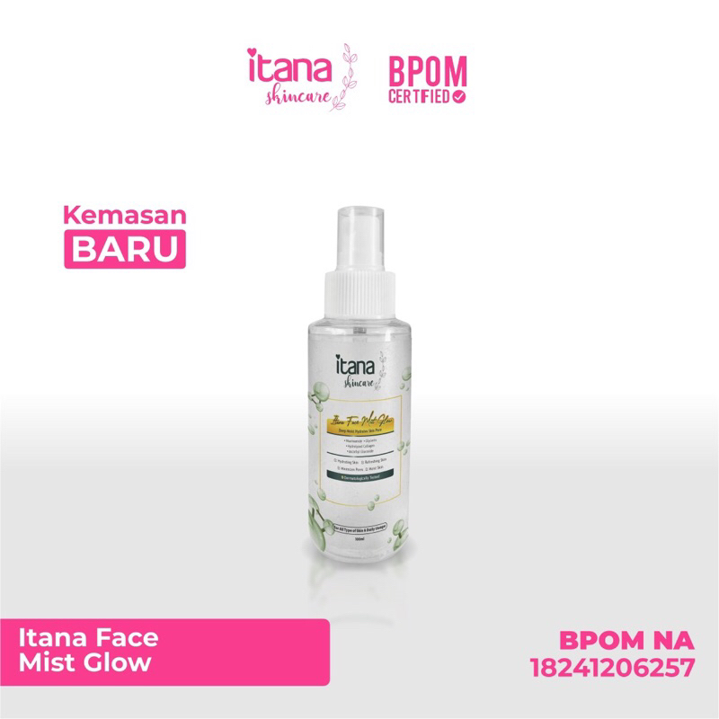 FACEMIST ITANA SKINCARE / TONER / SETTING SPRAY