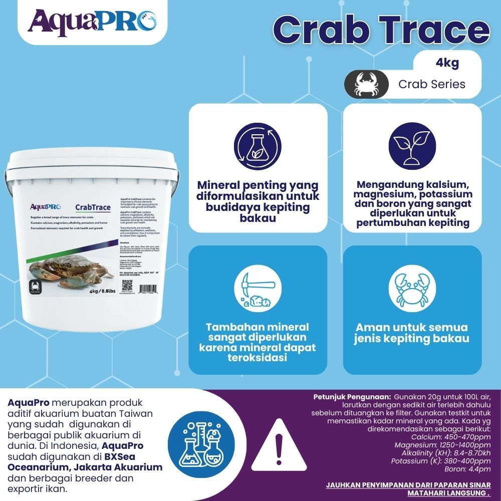 AquaPro CrabTrace 4kg/8.8lbs
