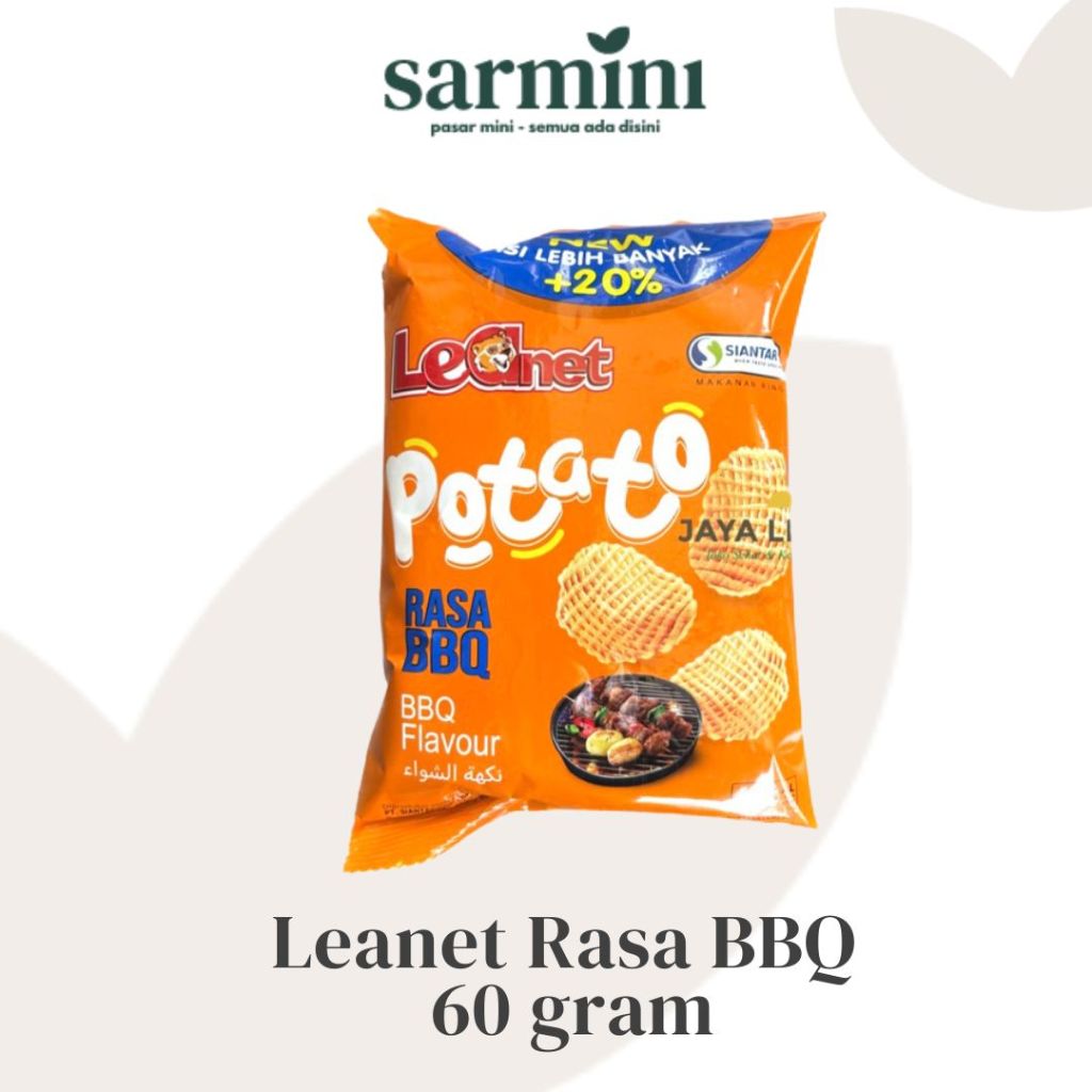 

Leanet Potato Rasa BBQ 60 GR