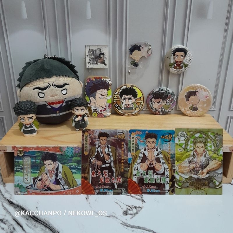 AAB Gyomei Himejima Official Merchandise Kimetsu No Yaiba Merch KNY Demon Slayer DS Fuwakororin Plus