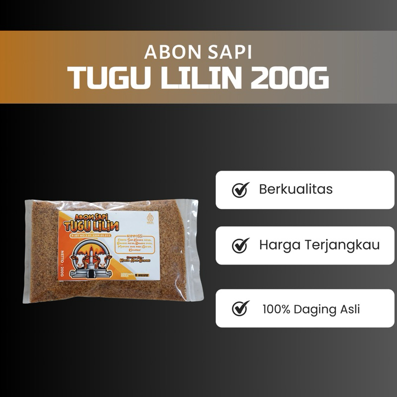 

ABON SAPI TUGU LILIN 200g