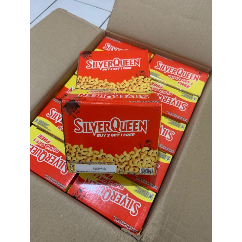 

Silverqueen Buy 2 get 1 Free isi 8 Bundle per Box (24pcs x 25gram)