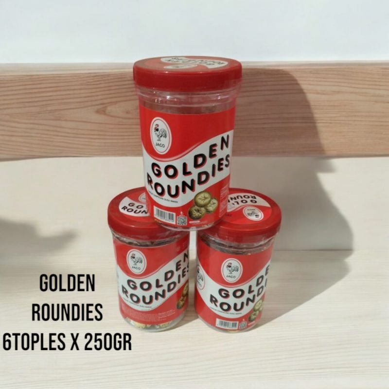 

Aneka Snack Cemilan Murah Golden Roundies Coklat Cokelat 250gr