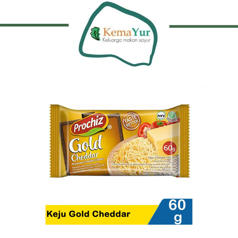 

Pro Chiz Keju Gold Cheddar 60G