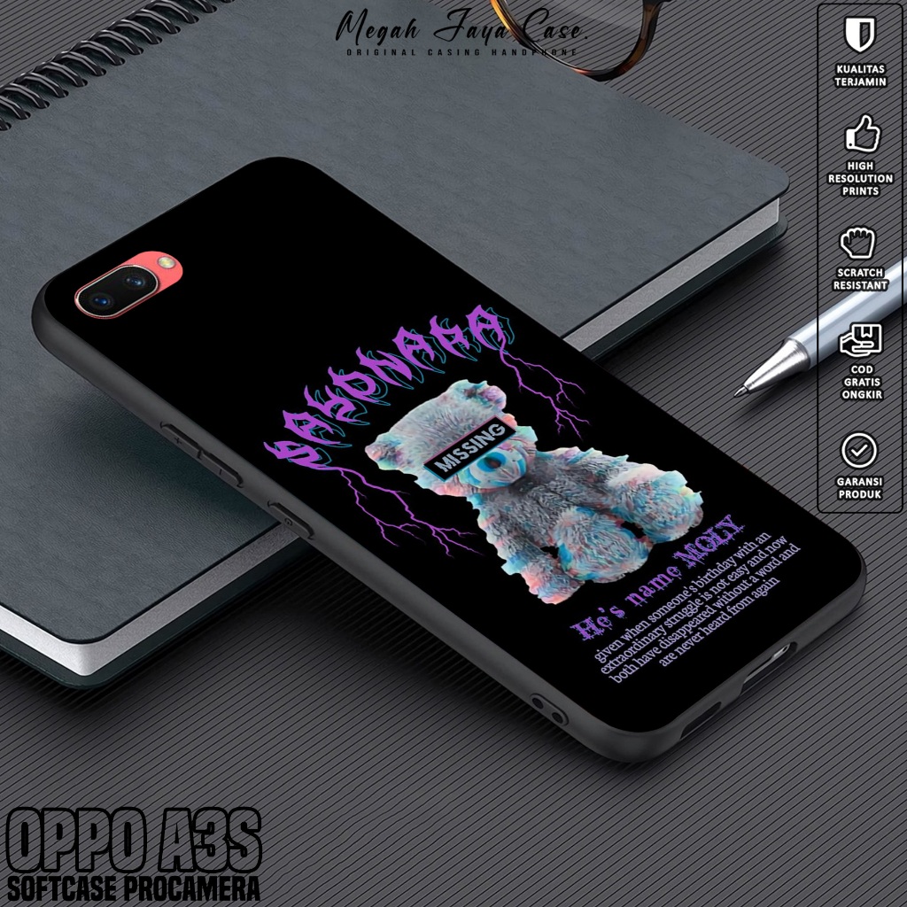 Case Oppo A3S - Casing Hp Oppo A3S Motif BNKA - Silikon Oppo A3S - Softcase Hp Oppo A3S - Kondom Hp 