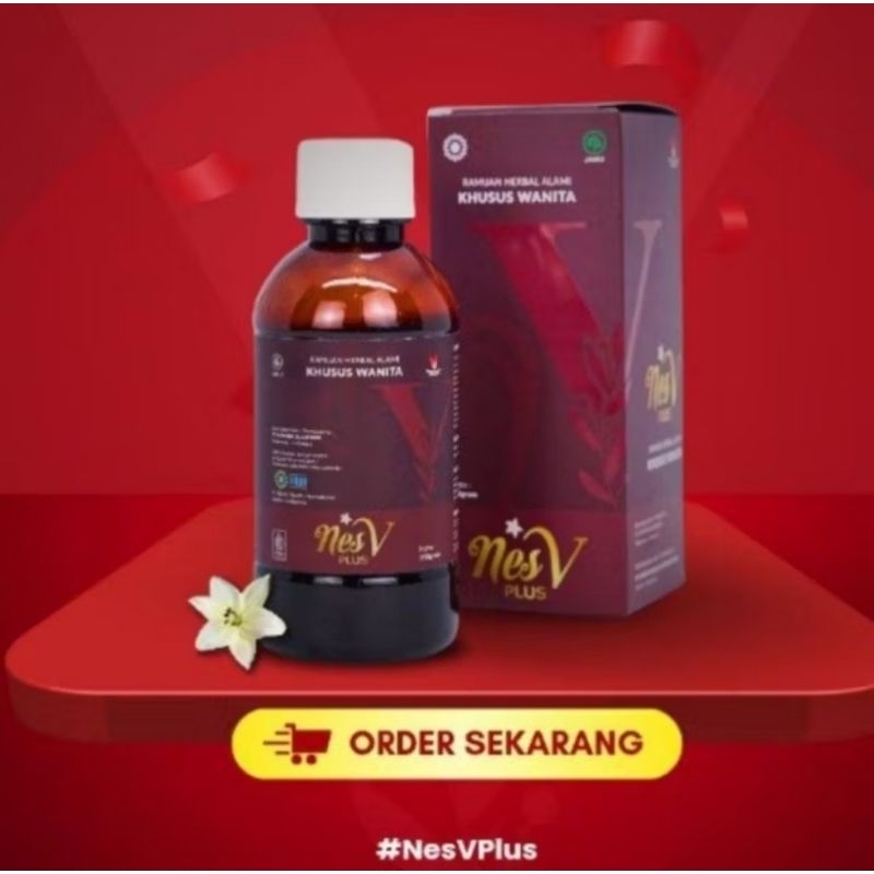 Nes V HWI Original BPOM Asli - NesV PLUS Madu Herbal Wanita Jamu Kewanitaan Perawatan miss v rapet