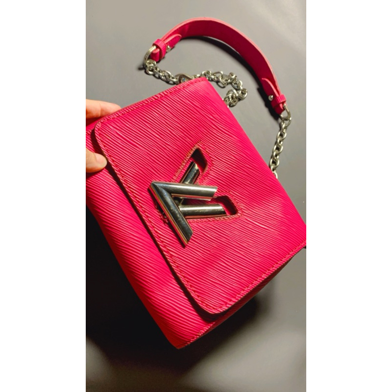 Tas LV Twist PM Epi Rantai fusia prelove