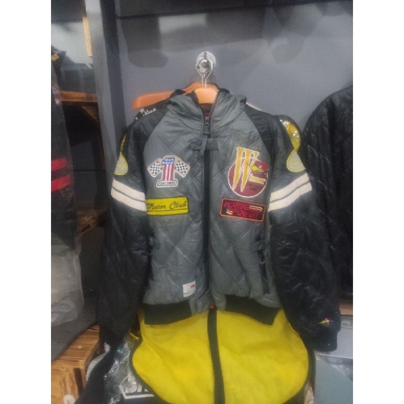 Jacket Bomber Hoodie Merk Clay Smith Original Amerika