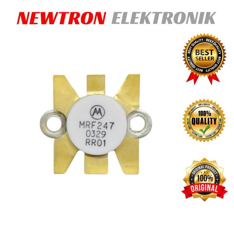Transistor Final RF Boster MRF247 Original MRF-247 MRF 247 Pengganti 2SC2694 2SC2782 2SC5127