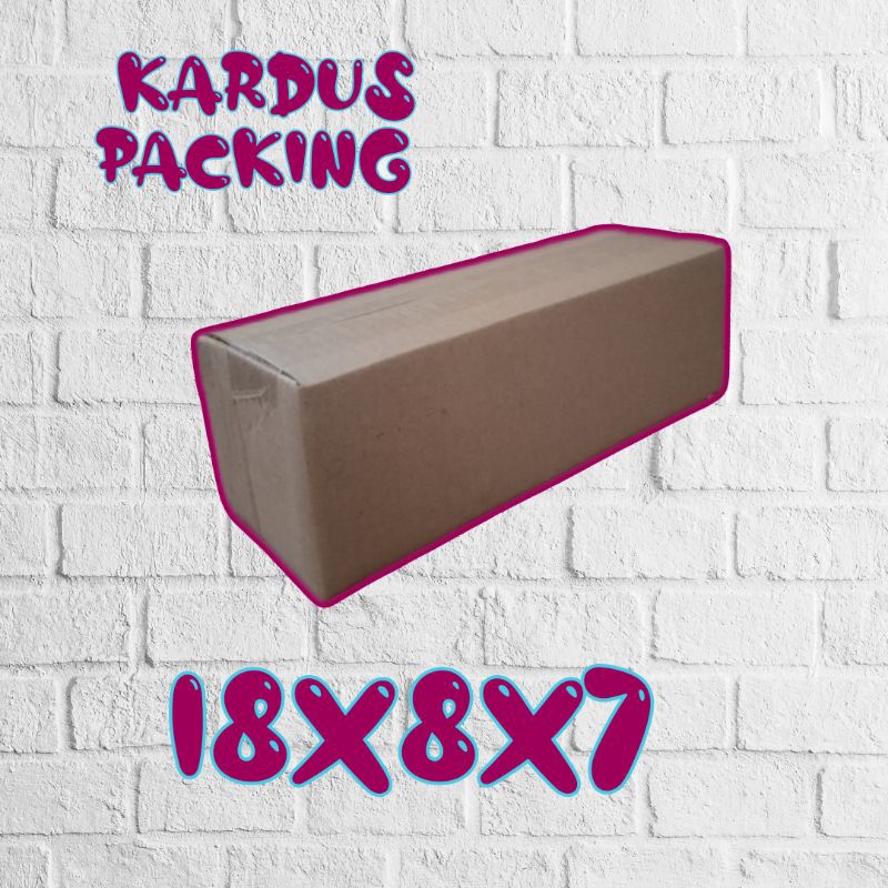 

kardus packing UK 18x8x7 kardus besar kardus kecil