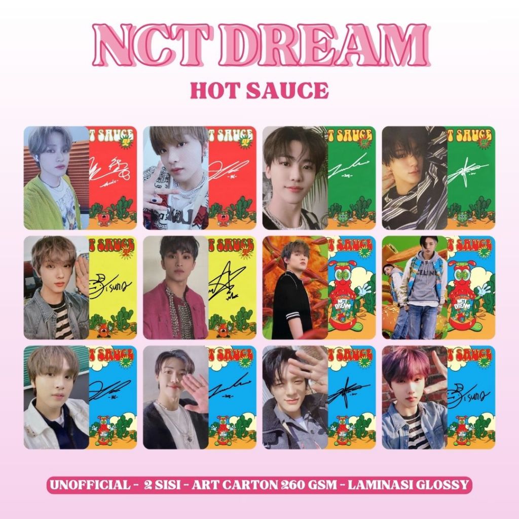 Jual NCT Dream PC Hot Sauce Terlengkap & Harga Terbaru Juli 2026