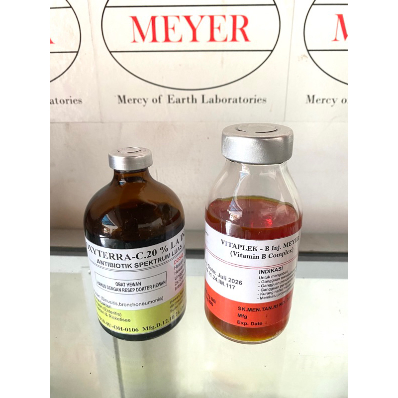 PAKET KESEHATAN HEWAN PENCEGAH PMK PENCEGAH SE ANTIBIOTIK DAN VITAMIN MEYER